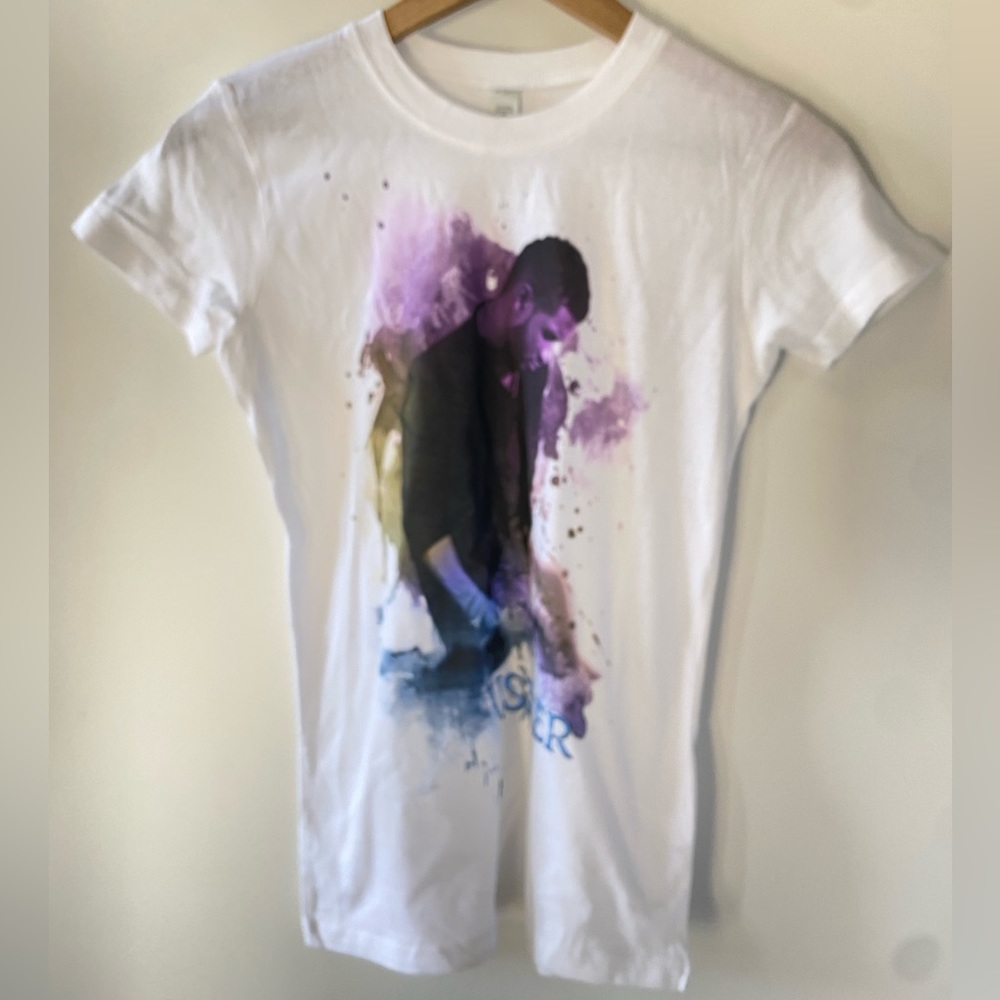Usher 2010 OMG Tour T-shirt SZ S